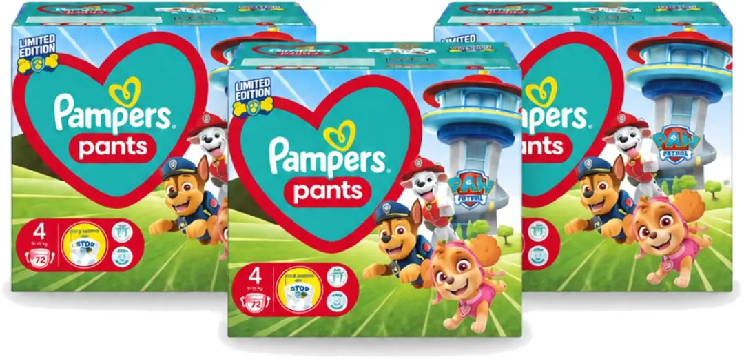 3 x Pampers