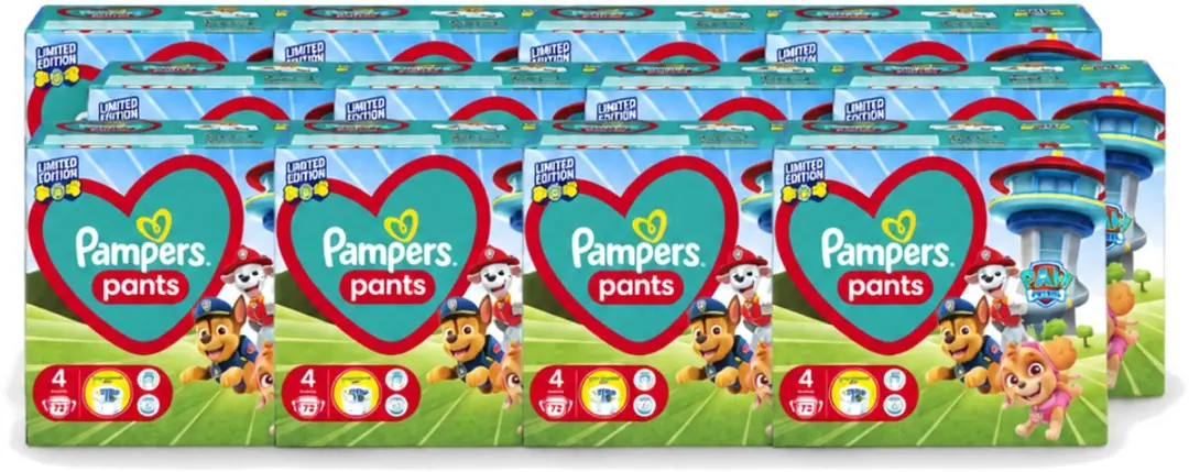 12 x Pampers