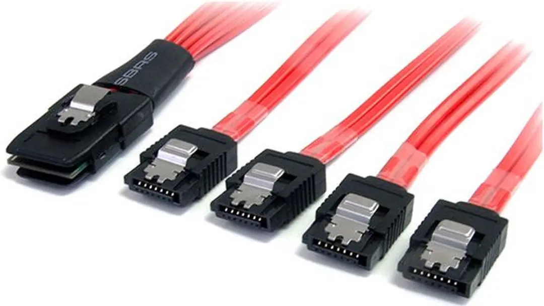 Startech SAS8087S4100 SAS naar SATA Kabel 1m