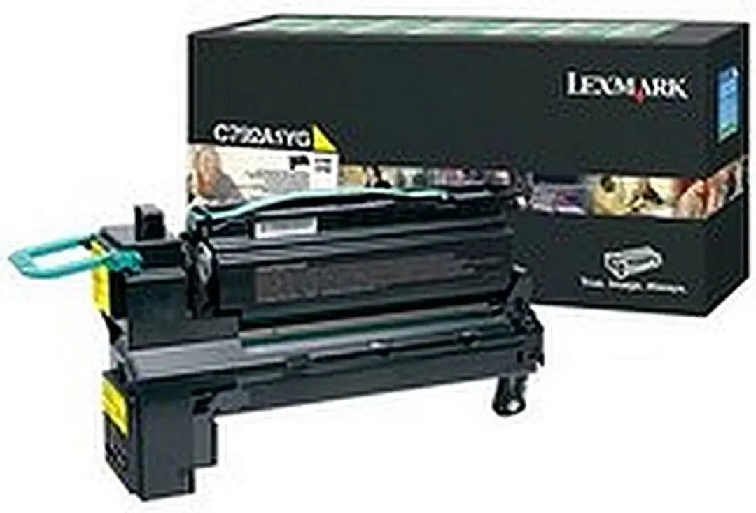 Lexmark C792A1YG Tonercartridge - Geel - afbeelding 3 van 3