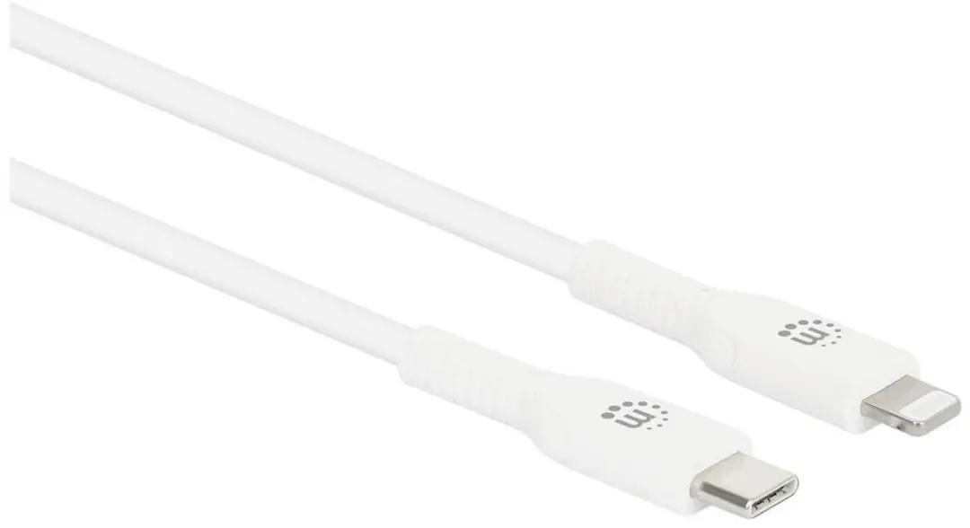 Manhattan 394512 USB-kabel USB-C/Lightning 1.0m