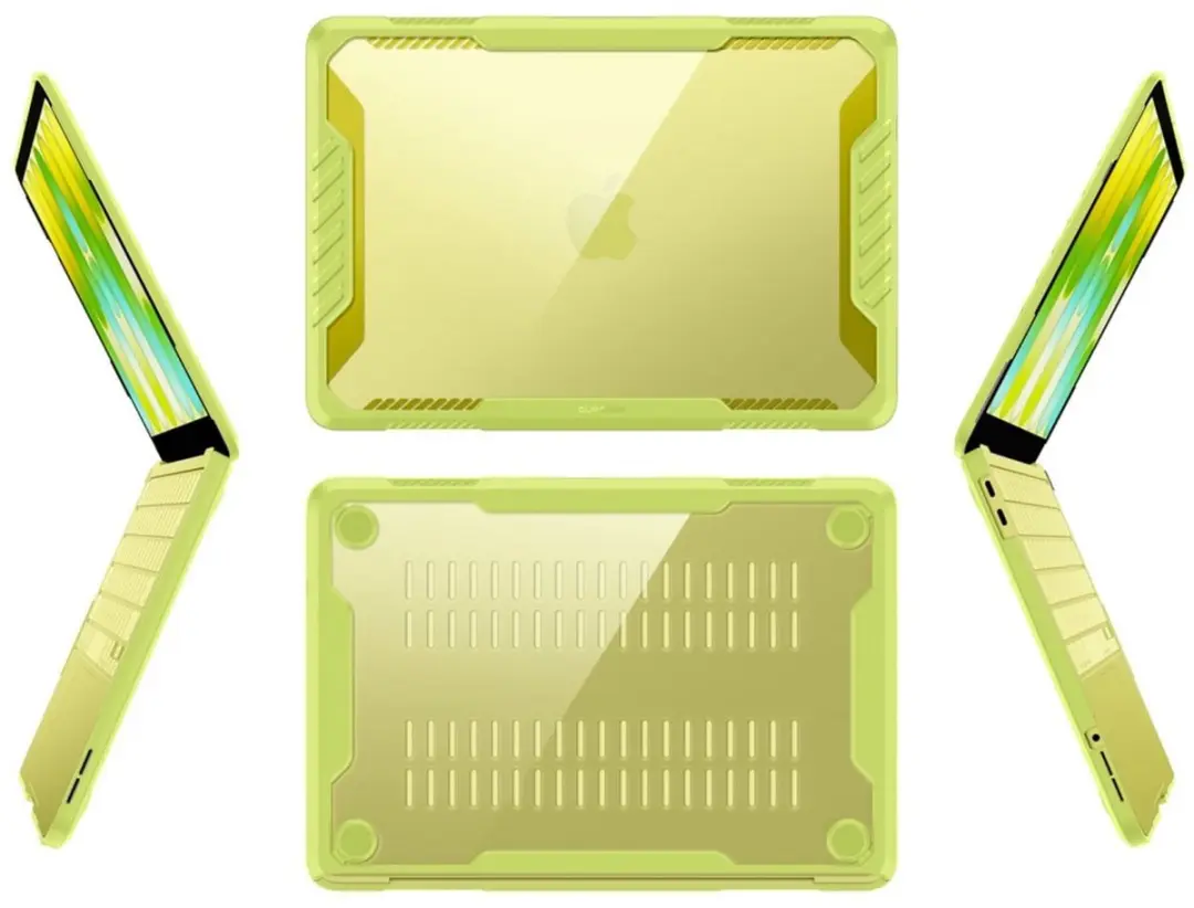 Supcase Unicorn Beetle 15060 Hoesje - Apple MacBook Neo 13" - Geel - afbeelding 2 van 6