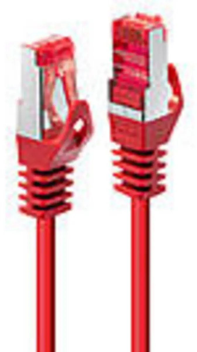 Lindy CAT 6 S/FTP Netwerkkabel 3m - Rood