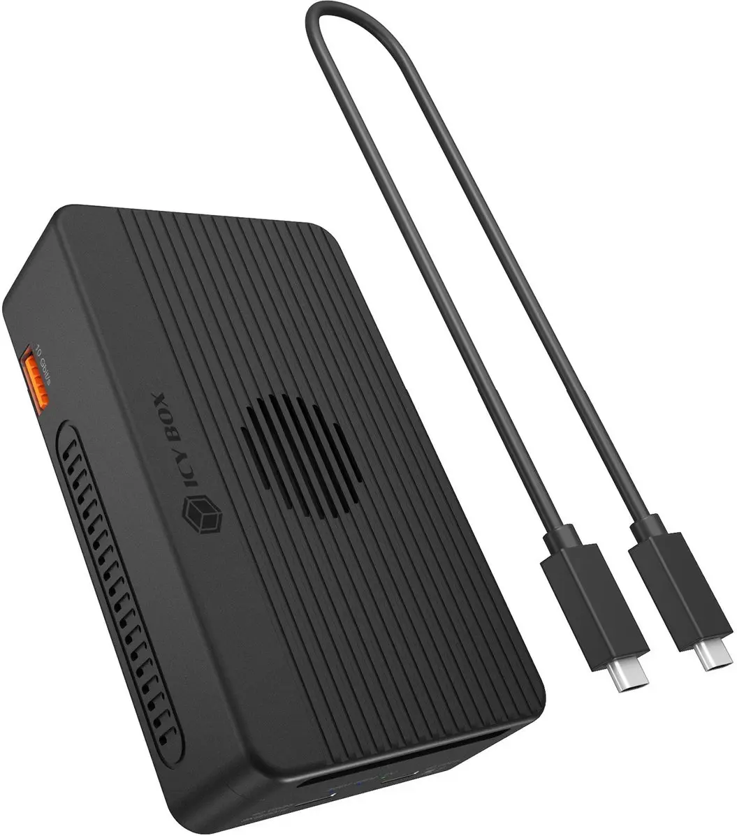 Icy Box IB-RD2818DK-40G M.2 SSD-behuizing