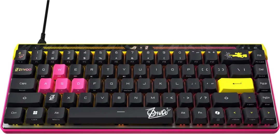 ASUS ROG Falchion Ace HFX ZywOo Edition Toetsenbord - Zwart - afbeelding 3 van 6