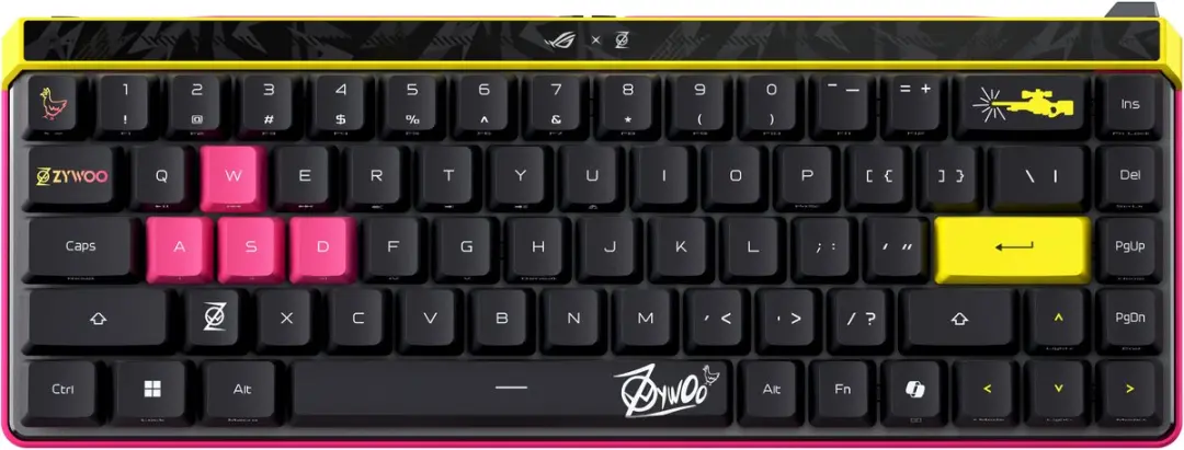 ASUS ROG Falchion Ace HFX ZywOo Edition Toetsenbord - Zwart - afbeelding 5 van 6