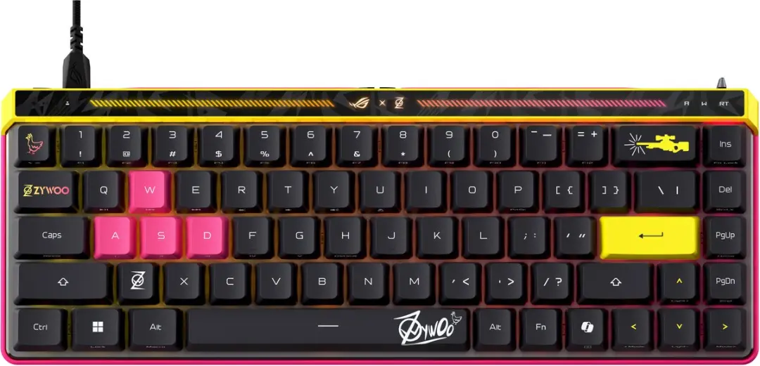 ASUS ROG Falchion Ace HFX ZywOo Edition Toetsenbord