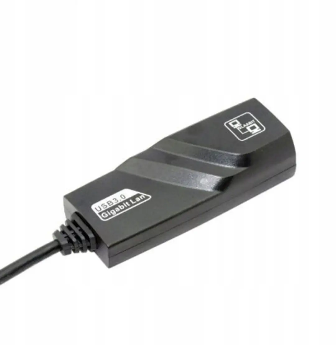 Lanberg NC-1000-02 USB-C naar RJ-45 1Gb Netwerkadapter - Zwart - afbeelding 2 van 6