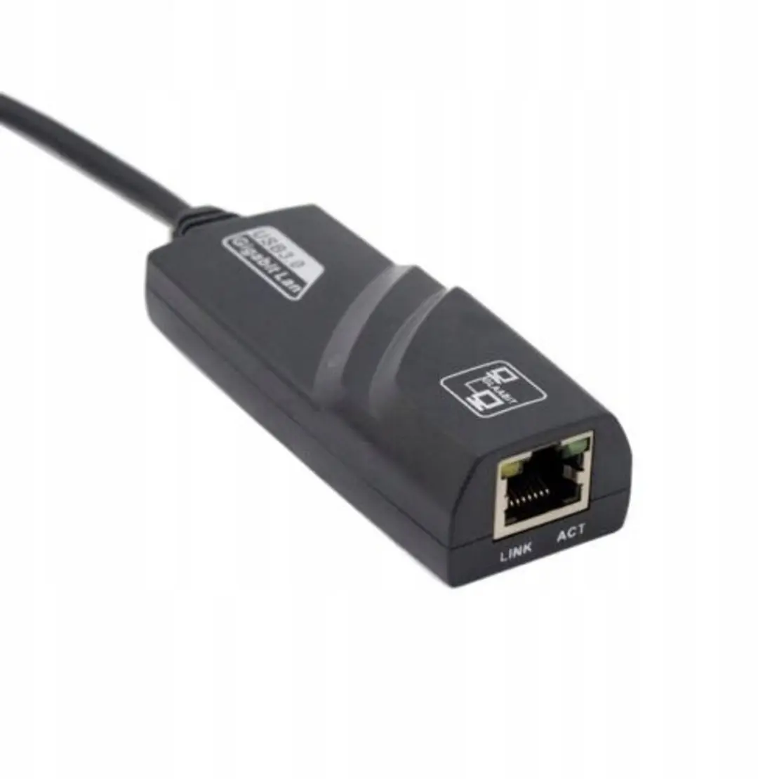 Lanberg NC-1000-02 USB-C naar RJ-45 1Gb Netwerkadapter - Zwart - afbeelding 4 van 6