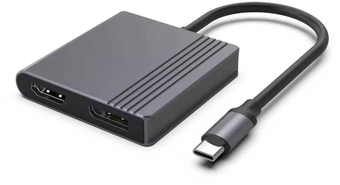 Gembird USB-C naar HDMI/DP Adapter 4K 60Hz
