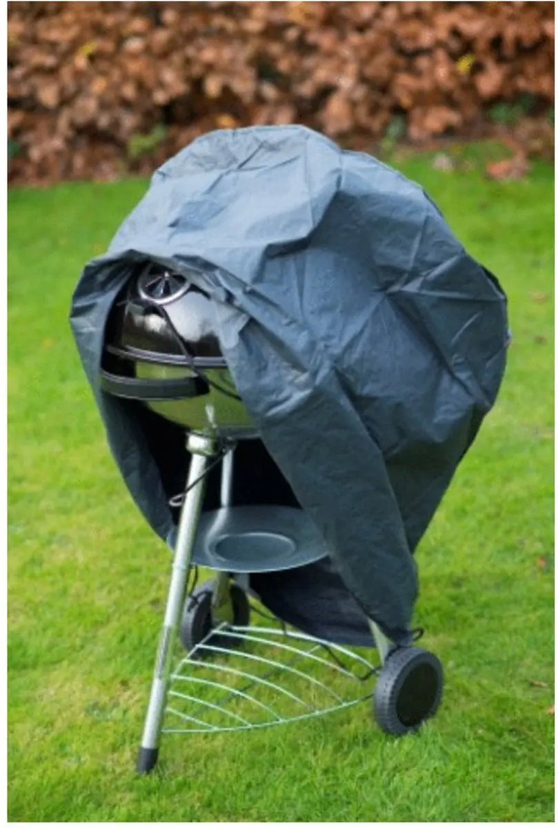 Nature Tuinmeubelhoes Houtskoolbarbecue 73x73x60cm - Zwart - afbeelding 3 van 4