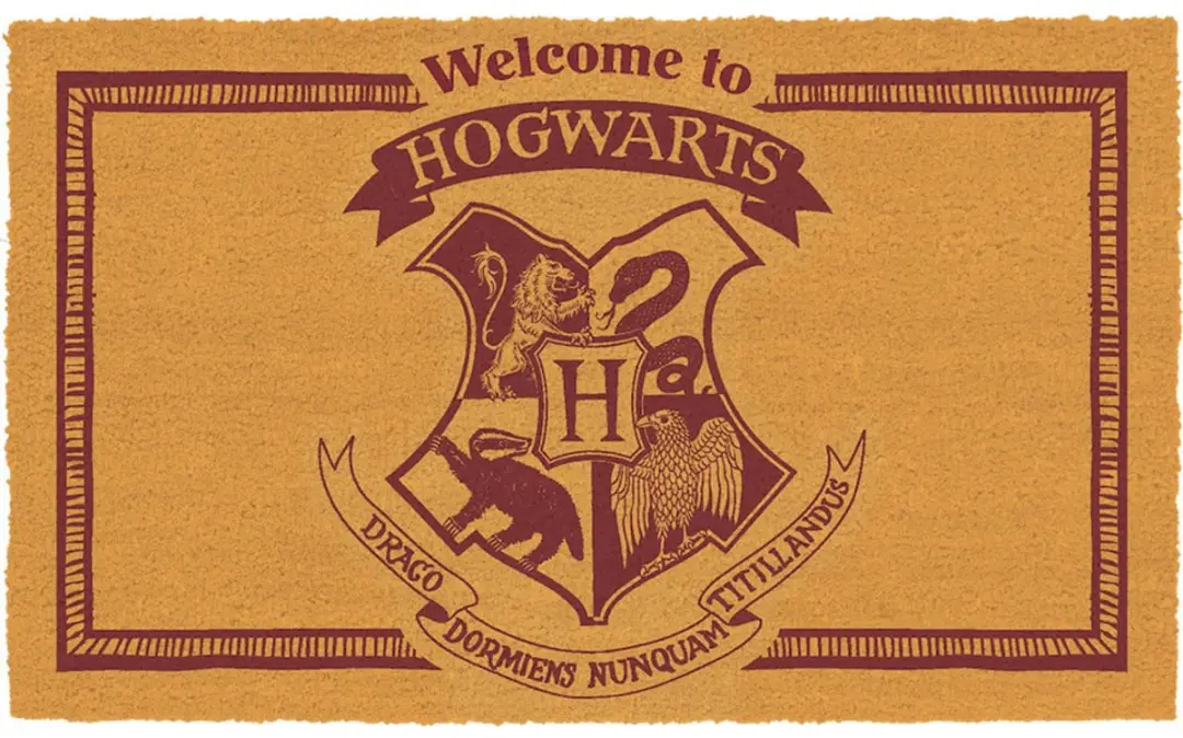 Harry Potter Welcome To Hogwarts Deurmat - Multicolor - afbeelding 3 van 4