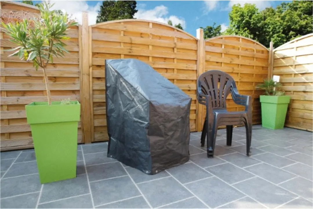 Nature Tuinmeubelhoes Grijs - 110x68x68cm - afbeelding 3 van 5