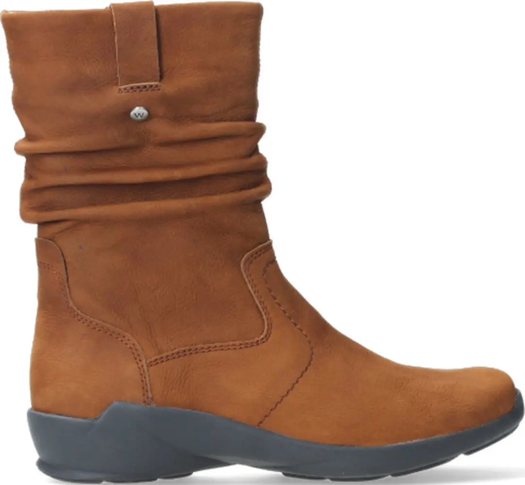 Wolky Laarzen Luna cognac nubuck
