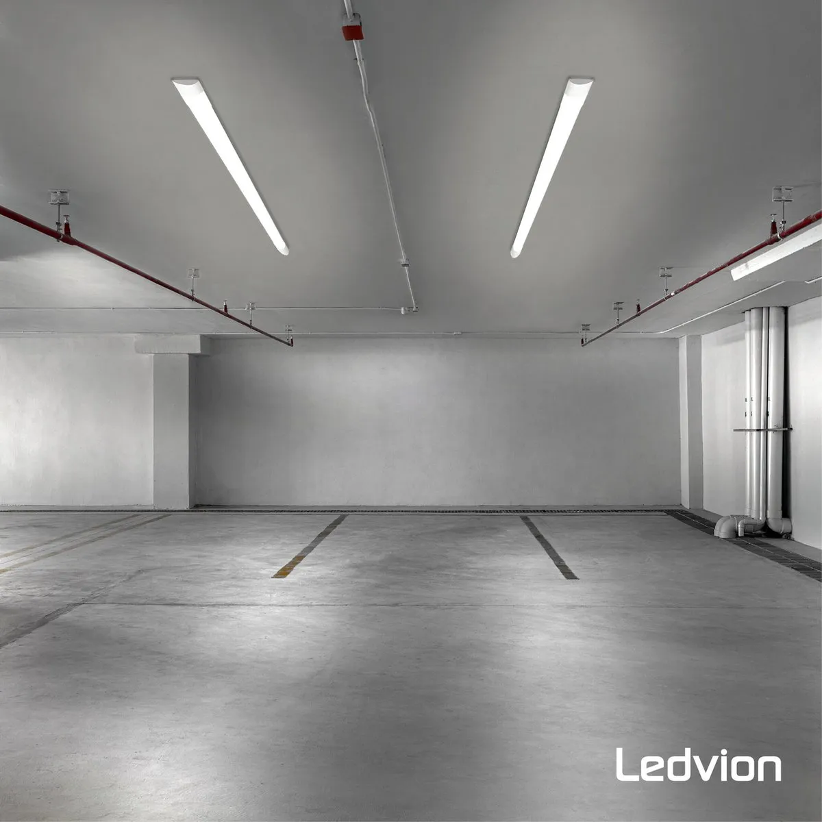 Ledvion - 20X LED Batten 150cm (40W, 6500K, 6000 lumen), Geïntegreerde LED, Daglicht Wit, Helder Licht, Plafonddlamp
