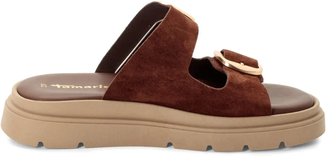 Tamaris Core Dames Slippers - Bruin - afbeelding 3 van 6