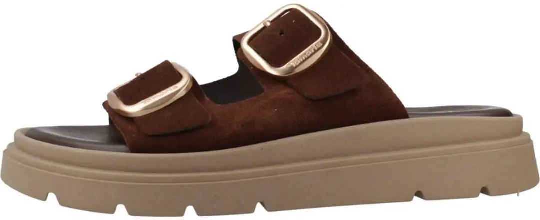Tamaris Core Dames Slippers - Bruin - afbeelding 4 van 6