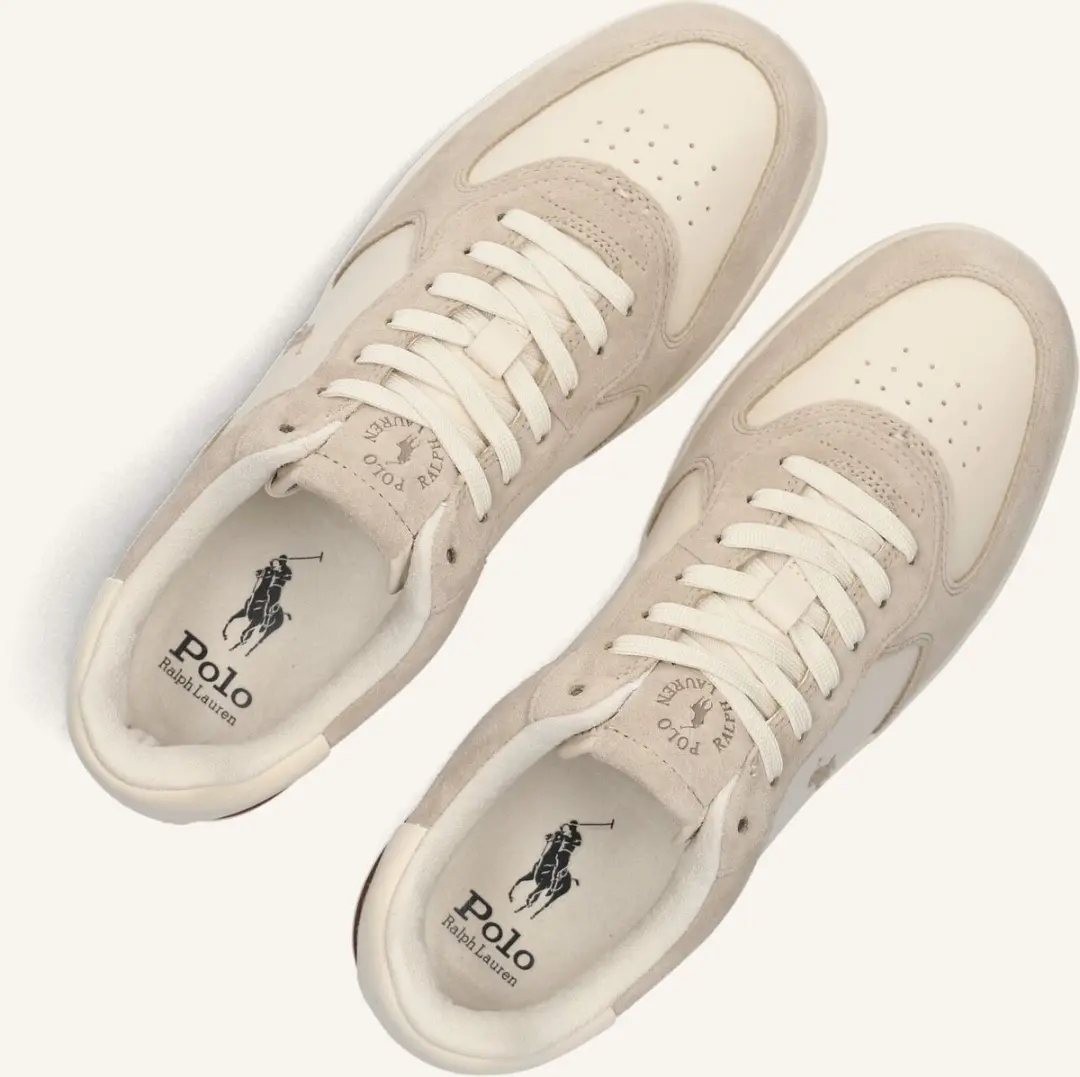 Polo Ralph Lauren Masters Court Low Top Sneakers Beige - 41 - afbeelding 4 van 6