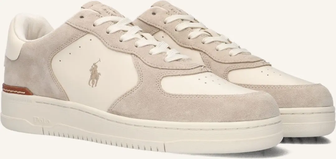Polo Ralph Lauren Masters Court Low Top Sneakers Beige - 41 - afbeelding 3 van 6