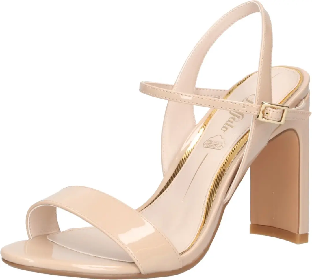 Buffalo Jean Neat Sandalen Hak - Beige - Maat 36 - afbeelding 6 van 6