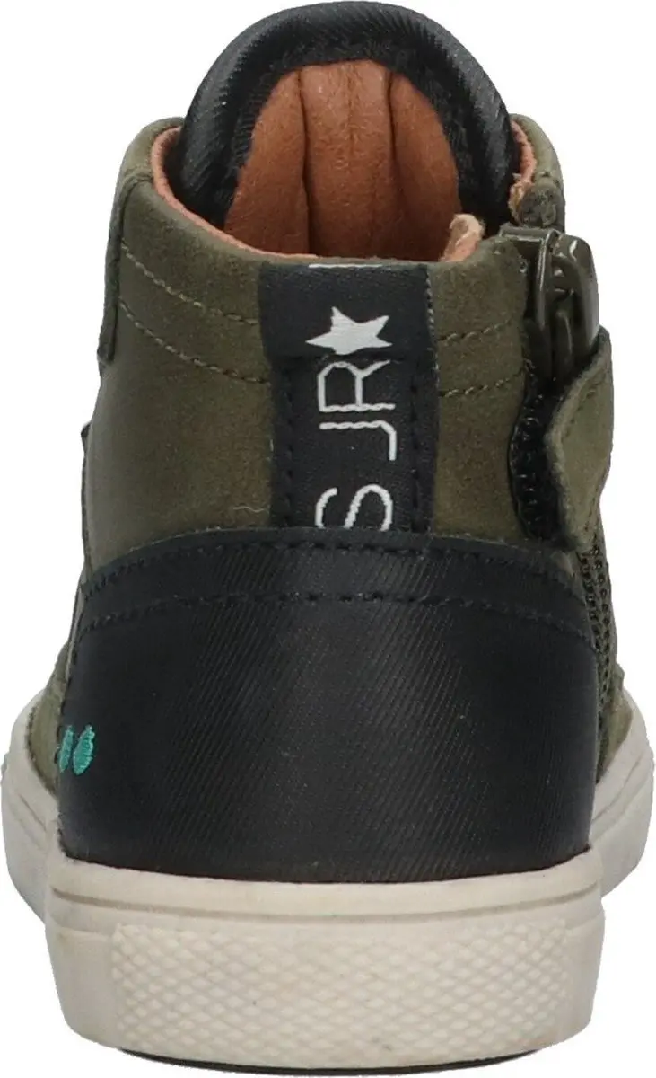 BunniesJR Levi Louw Hoge Sneakers 224754-569-22 - Maat 22 - Groen - afbeelding 4 van 6