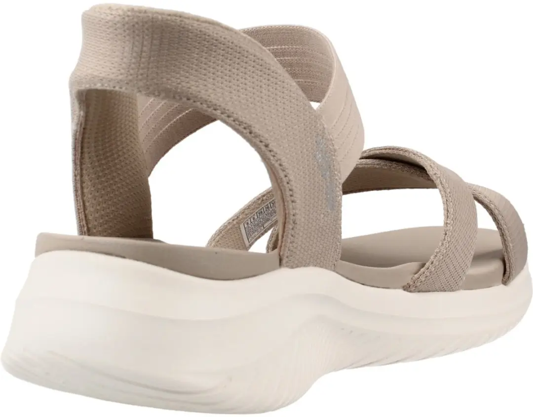 Skechers Ultra Flex 3.0 Sandalen 119975-TPE - Taupe - afbeelding 4 van 6