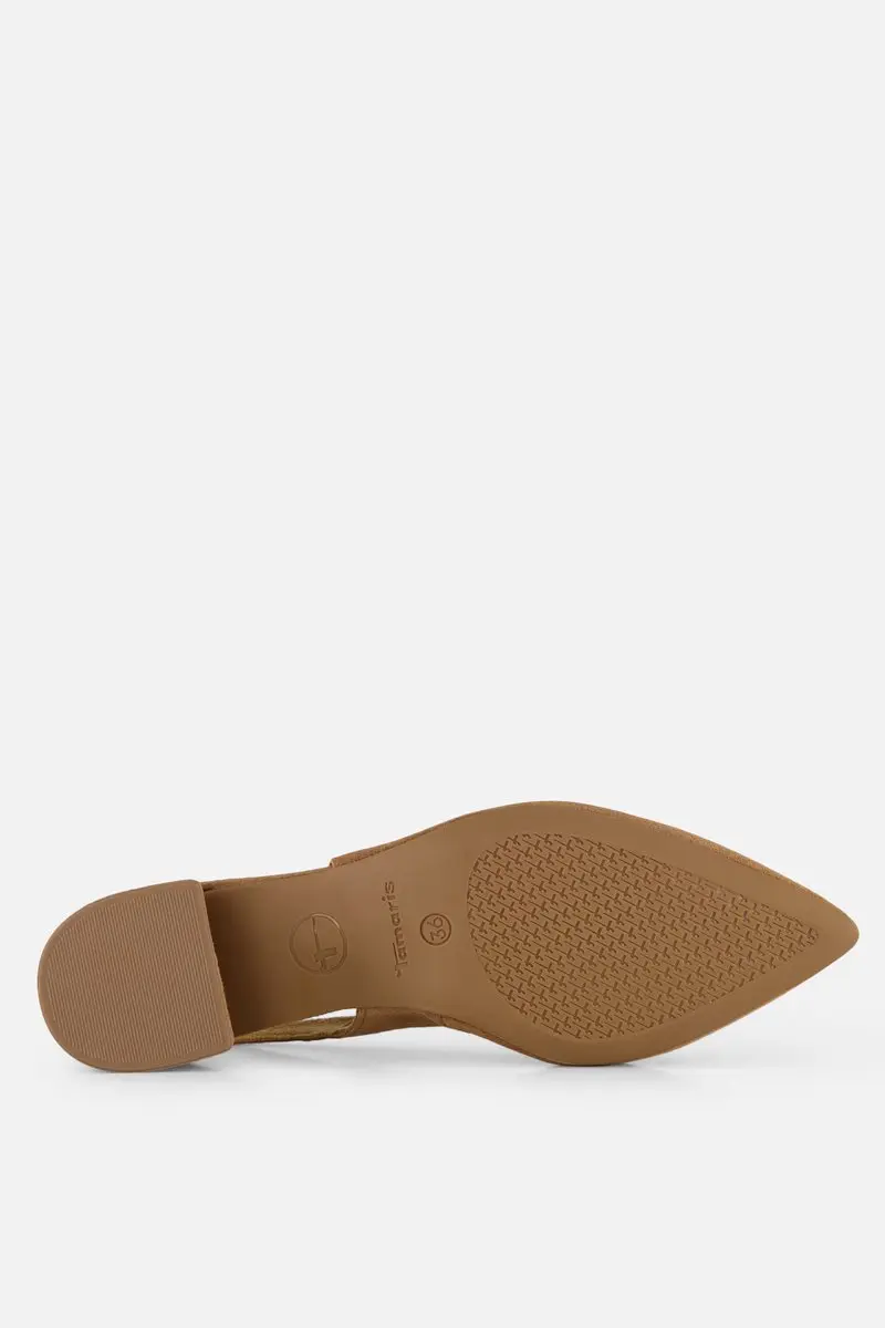 Tamaris Slingbacks Cognac Suede - Maat 41 - afbeelding 6 van 6