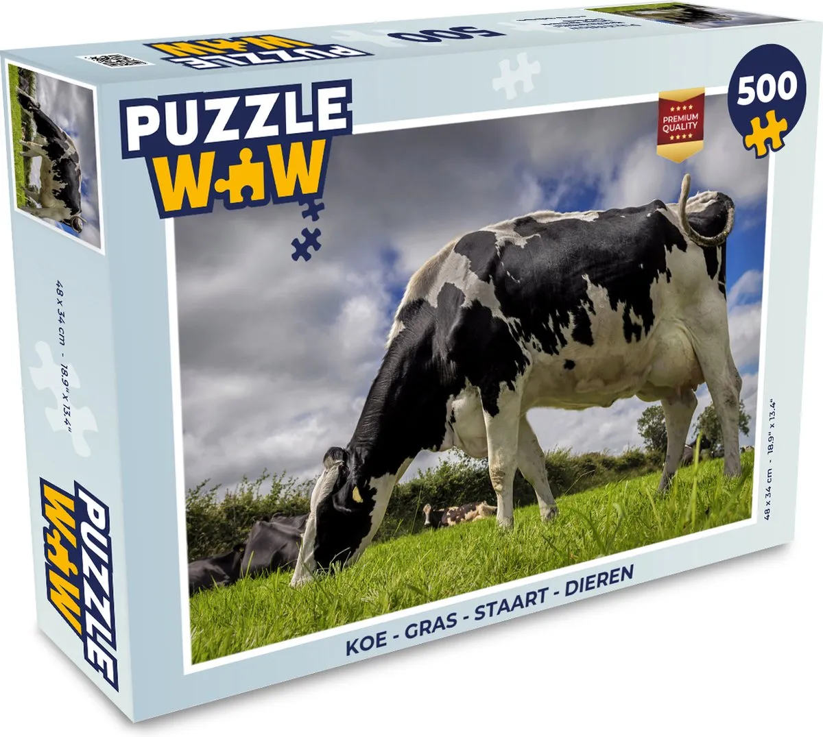 PuzzleWow Legpuzzel Koe