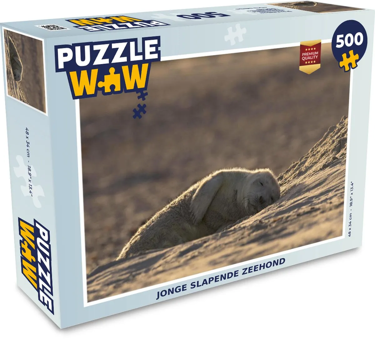 PuzzleWow Zeehond Legpuzzel 500 Stuks