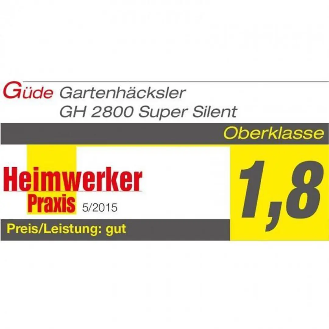 Güde GH 2800 Tuinhakselaar - 2800W - 55L - afbeelding 2 van 5