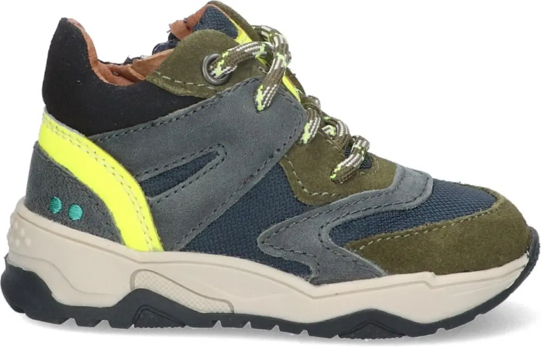 Cody Chunky Hoge Sneakers Jongens Donkerblauw