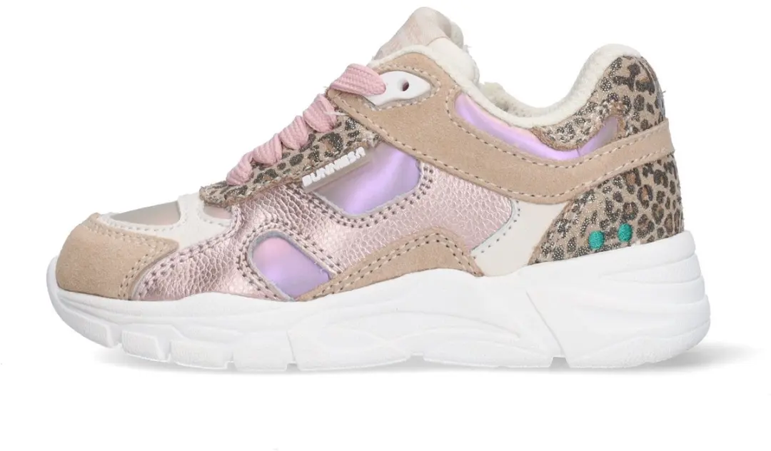 BunniesJR Stella Lage Sneakers - Maat 31 - Roze - afbeelding 6 van 6