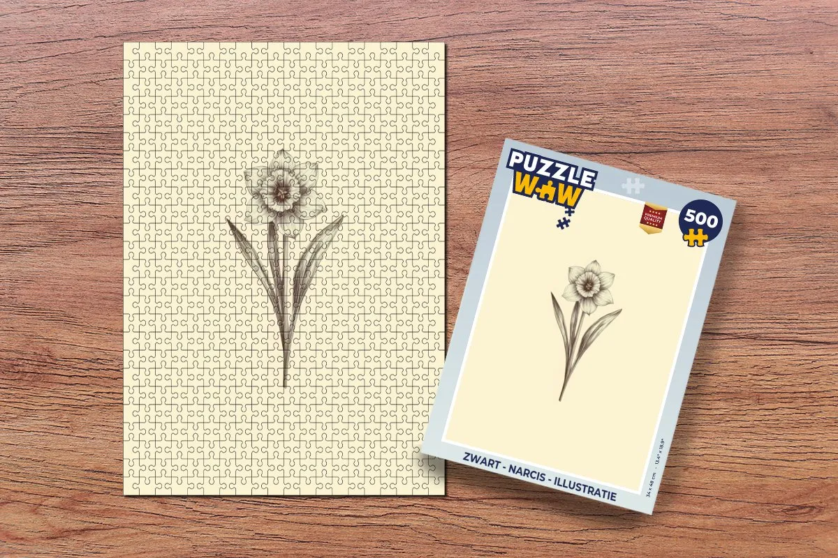 PuzzleWow Narcis Legpuzzel 500 Stuks - 8721173244665
