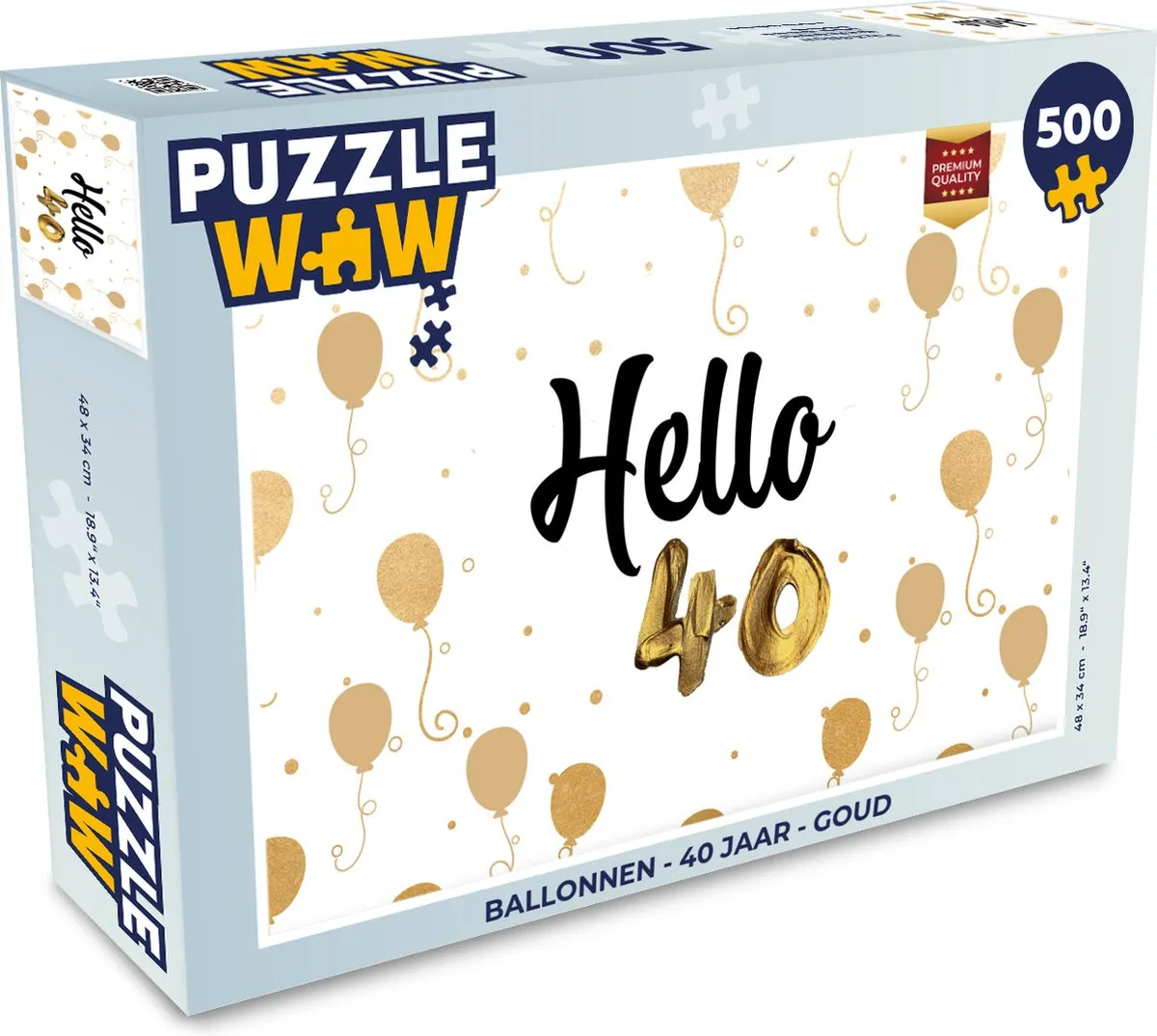 PuzzleWow Puzzel Ballonnen 500 Stuks