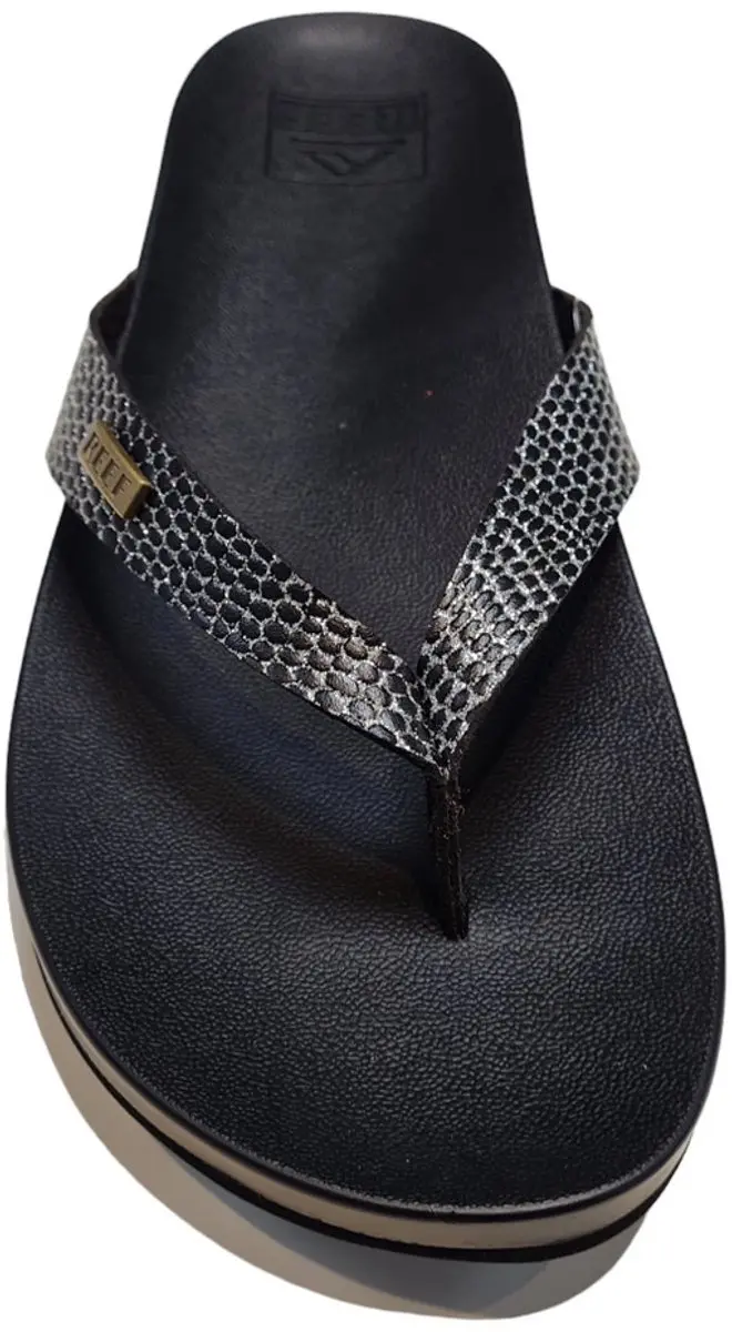 Reef Cushion Court Teenslippers 37,5 - Zwart - afbeelding 3 van 6