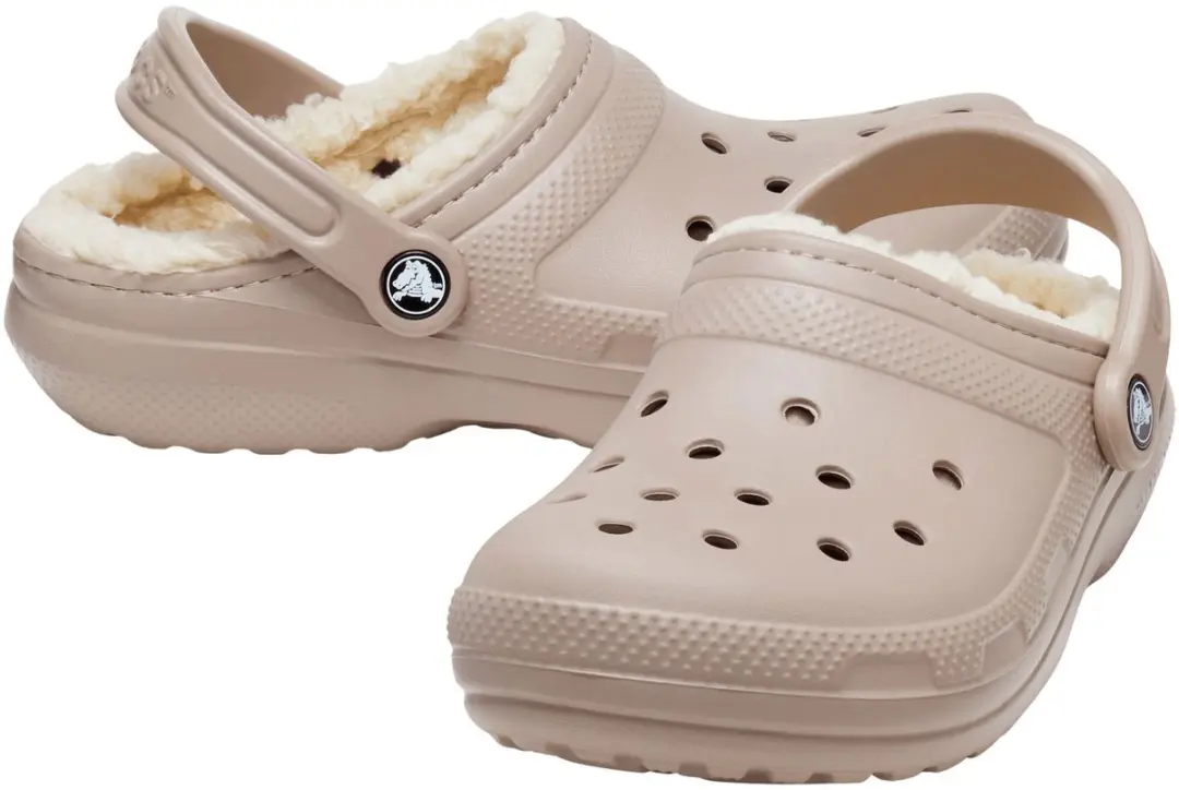 Crocs Classic Lined Clog Unisex - 38.5 - Beige - afbeelding 2 van 6