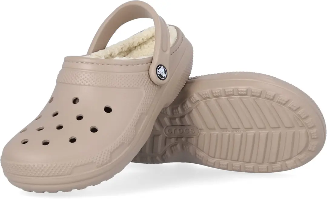 Crocs Classic Lined Clog Unisex - 38.5 - Beige - afbeelding 4 van 6