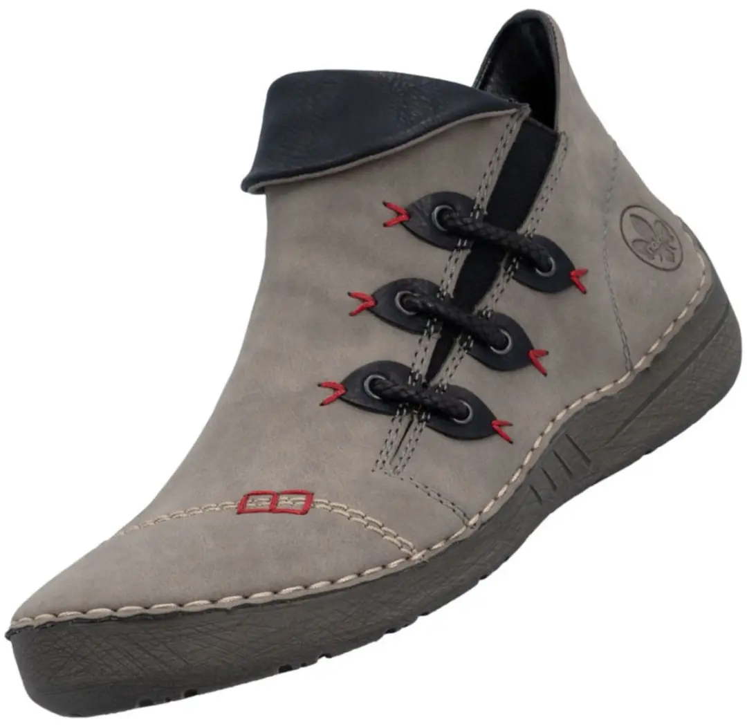 Rieker damesschoen 72581-42 grijs