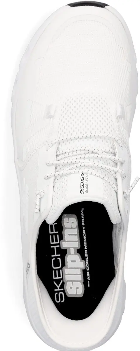 Skechers GLIDE STEP-PRO Heren Instappers - Wit - afbeelding 5 van 6