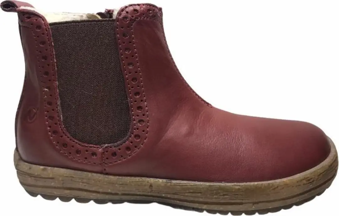 Naturino rits elastiek oxford warme chelsea laarsje Storm bordeaux mt 29