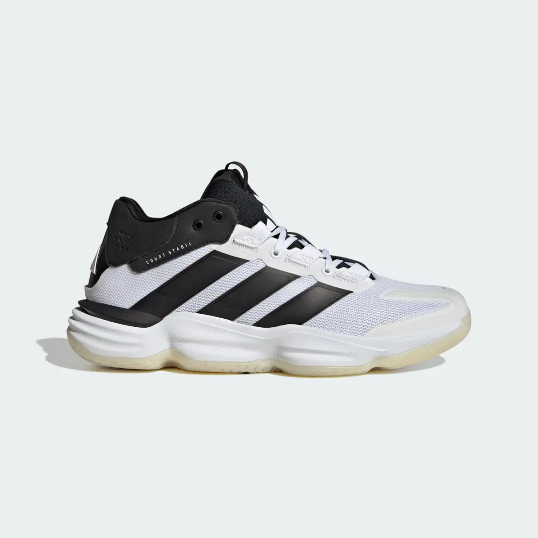 adidas Performance Court Stabil NKV20 Indoor Schoenen - Heren - Wit - afbeelding 3 van 6