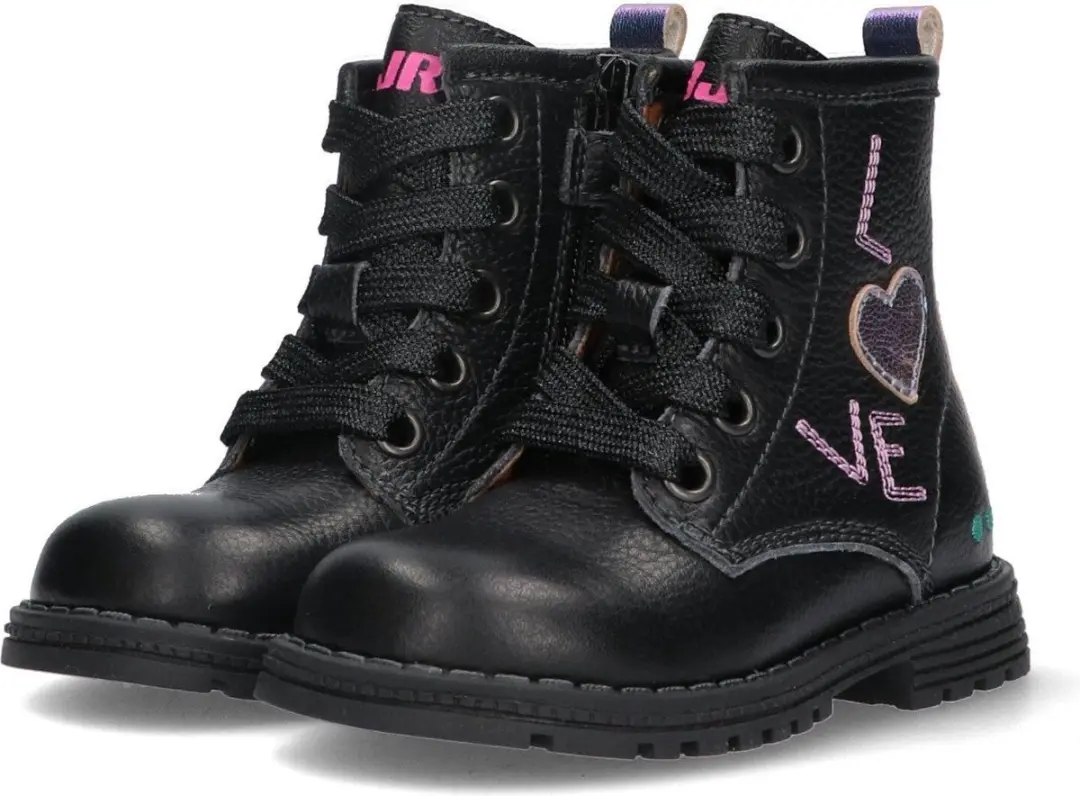 BunniesJR Thijs Trots Biker Boots Meisjes - Zwart - afbeelding 5 van 6