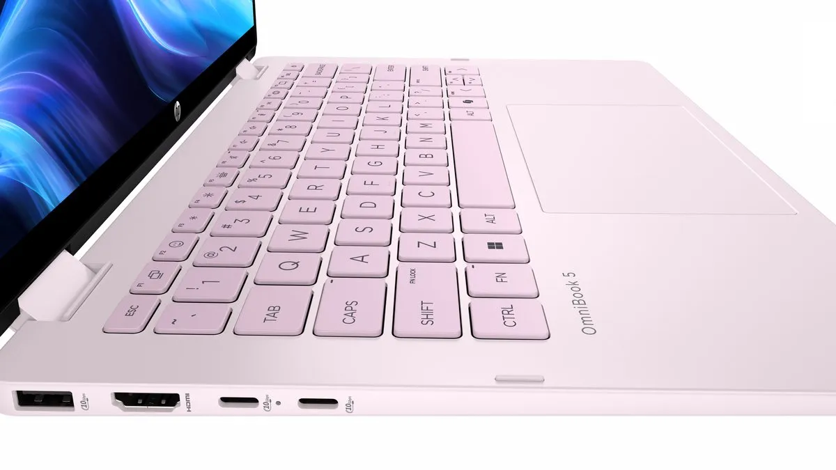 HP OmniBook 5 Flip 14-fp0070nd 2-in-1 - 14" Touchscreen 2K - i7-1355U - 16GB 512GB - Zilver - afbeelding 6 van 6