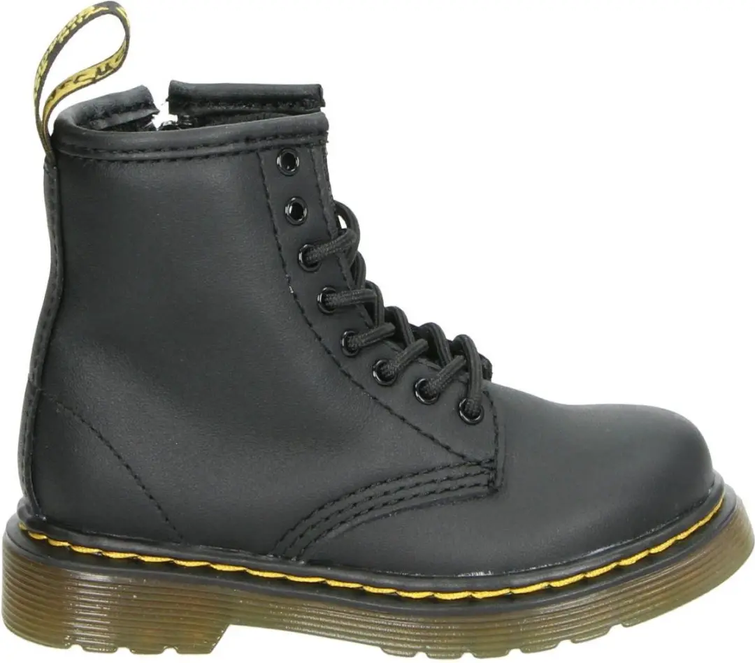 Meisjes Enkellaarzen Dr. Martens Dr. Martens 1460 Black Zwart