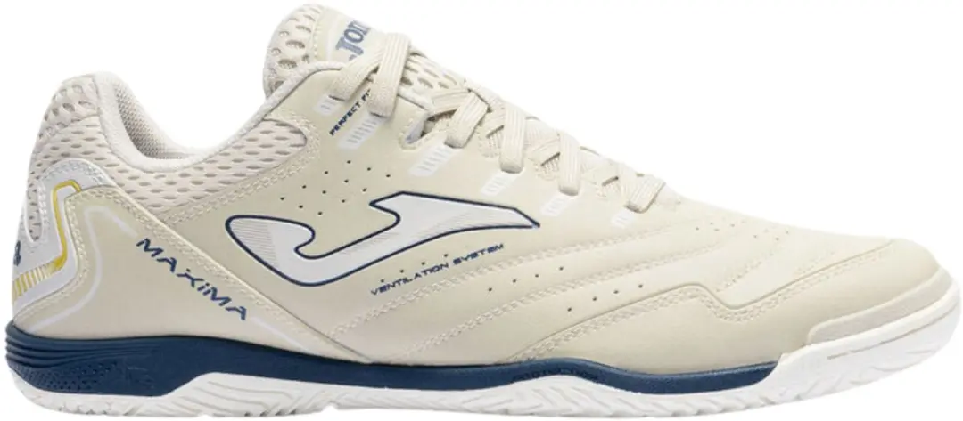 Joma Maxima Indoor Sportschoenen Beige