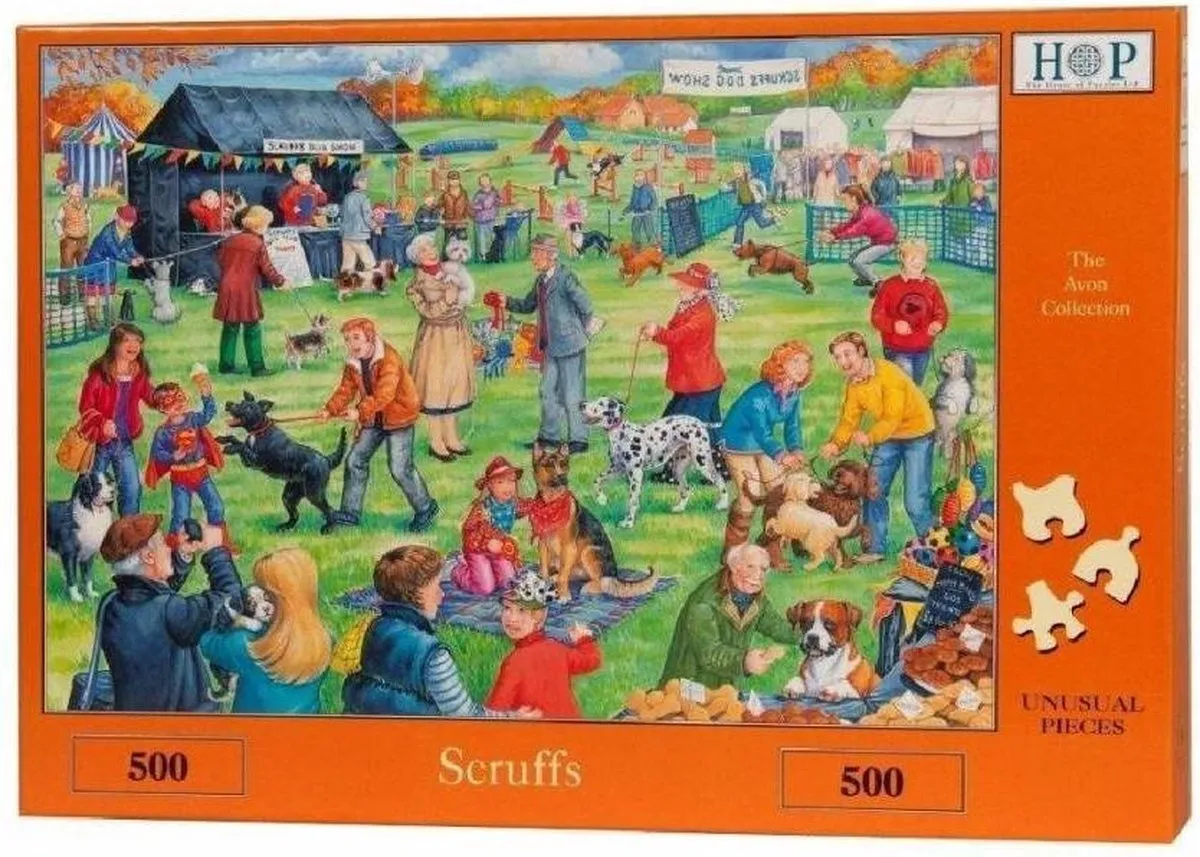 House of Puzzles Scruffs Puzzel
