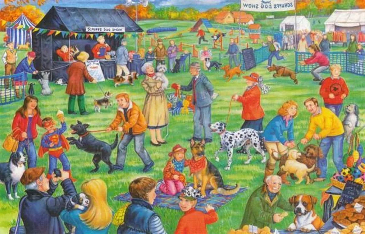 House of Puzzles Scruffs Puzzel - 500 Stukjes Multicolor HP0347