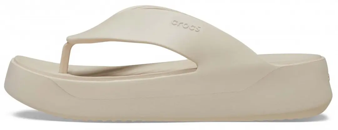 Crocs Getaway Platform Flip W Teenslipper - Wit - afbeelding 6 van 6