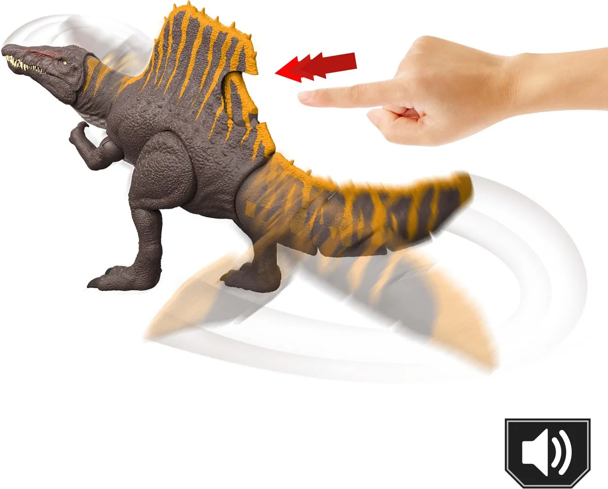 Jurassic World Rebirth Staartstrijder Spinosaurus - JGB56