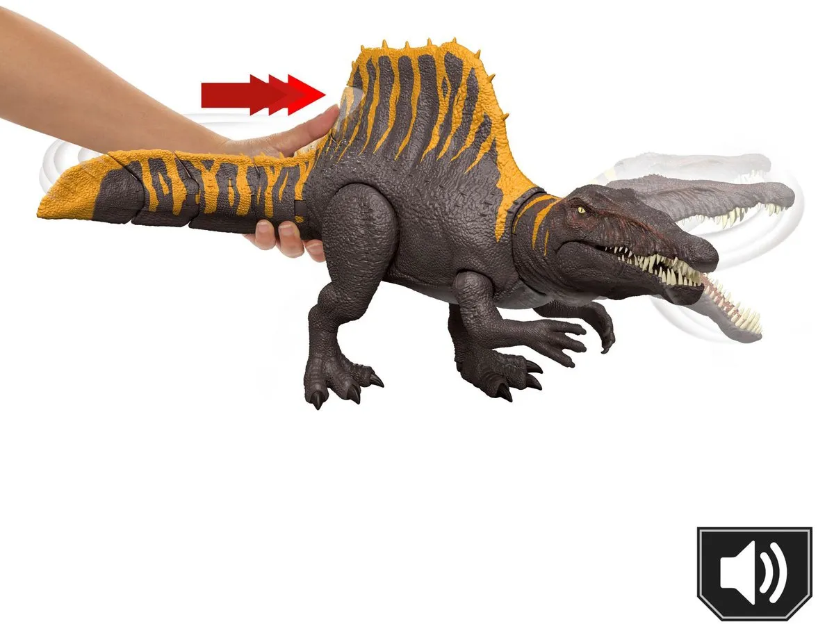 Jurassic World Rebirth Staartstrijder Spinosaurus - JGB56 - afbeelding 6 van 6